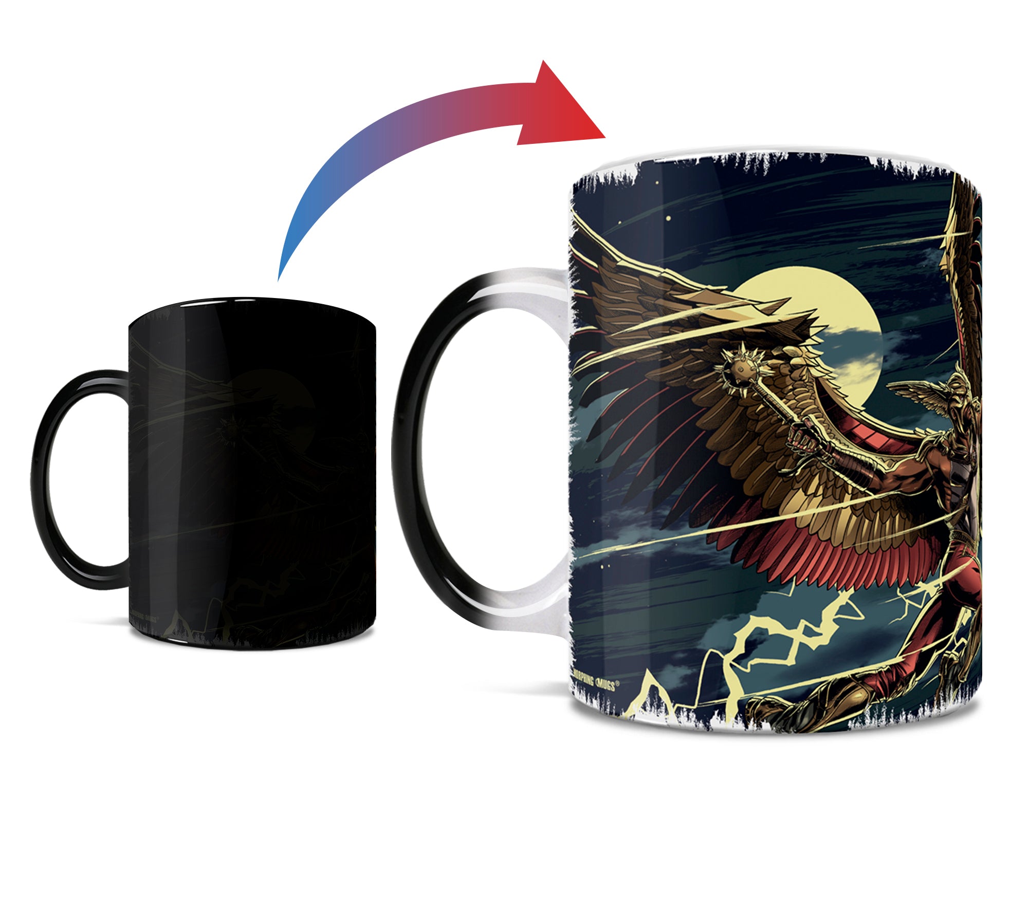 Black Adam (Hawkman Vs. Black Adam) Morphing Mugs® Heat-Sensitive Mug MMUG1414